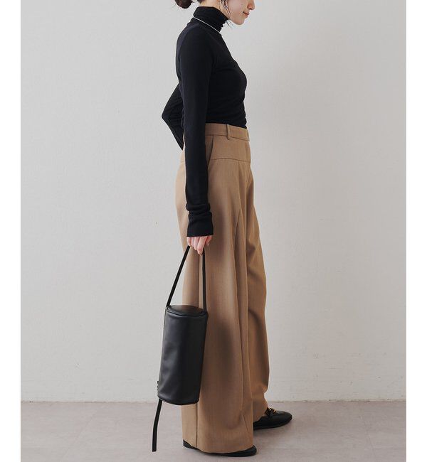  「ウール混カットタートルプルオーバー」|Tシャツ・カットソー|