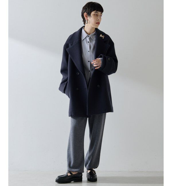 THE PAUSE「【THE PAUSE】ストライプシェイプシャツ」|シャツ・ブラウス|