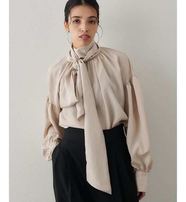  「シルキーボウタイブラウス」|シャツ・ブラウス|