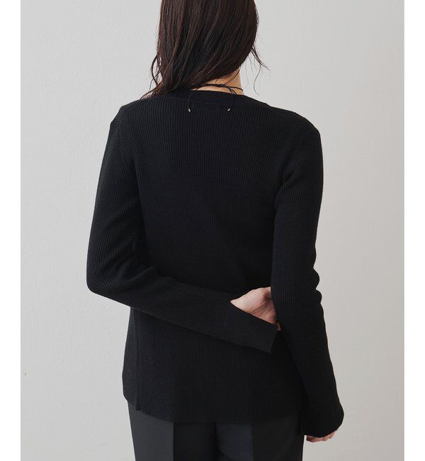  「リブニットカーディガン」|ニット・セーター|