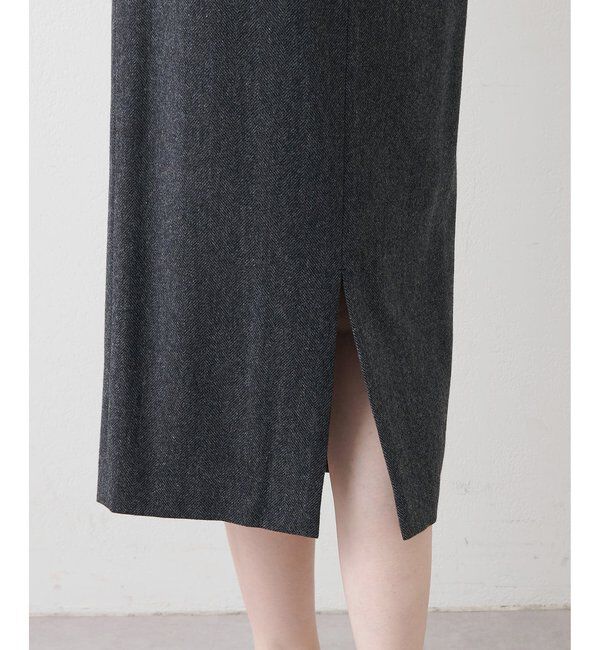  「ウールベルト付スカート」|スカート|