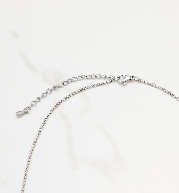  「【PAPILLONNER/パピヨネ】ステンレスノットバーネックレス」|リング|