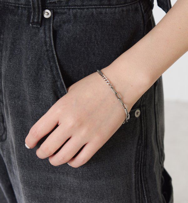  「【PAPILLONNER/パピヨネ】ステンレスチェーンブレスレット」|リング|