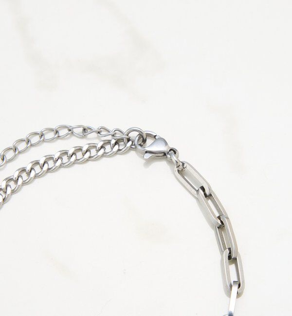  「【PAPILLONNER/パピヨネ】ステンレスチェーンブレスレット」|リング|