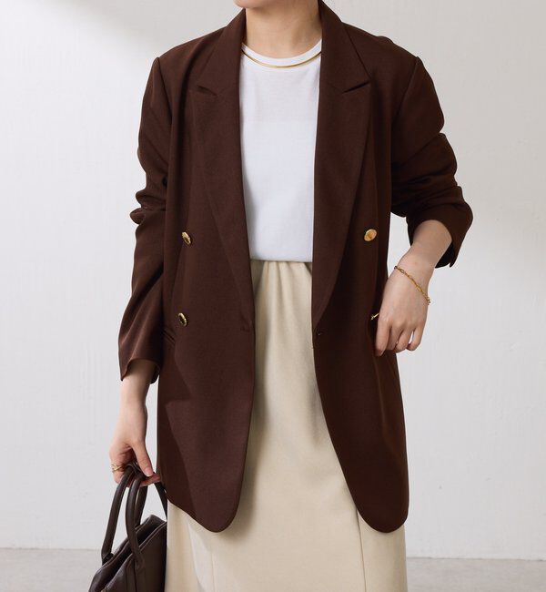  「ウールライクダブルジャケット」|デニムジャケット|