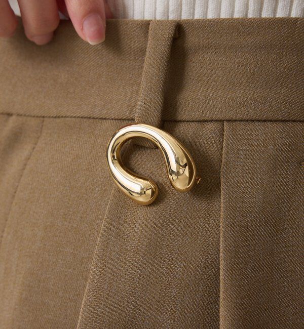  「【PAPILLONNER/パピヨネ】Cカーブブローチ」|リング|