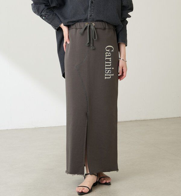  「スウェットロゴスカート」|スカート|