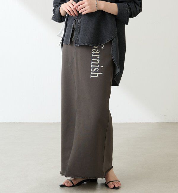  「スウェットロゴスカート」|スカート|