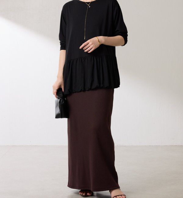  「裾バルーンロンT」|Tシャツ・カットソー|