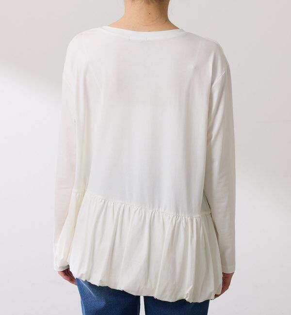  「裾バルーンロンT」|Tシャツ・カットソー|