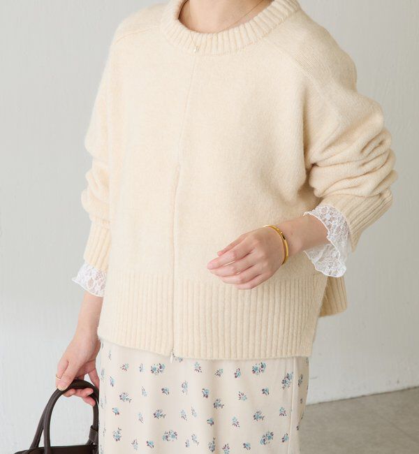  「ヤクライクショートニット」|ニット・セーター|