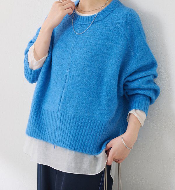  「ヤクライクショートニット」|ニット・セーター|