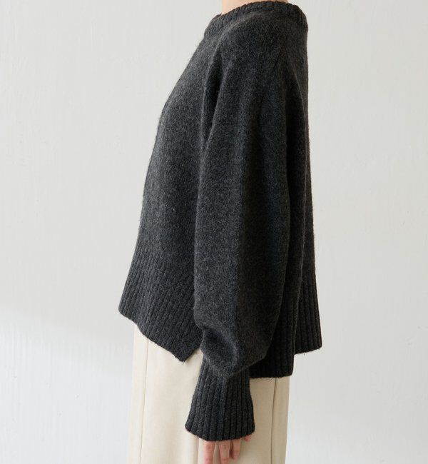  「ヤクライクショートニット」|ニット・セーター|