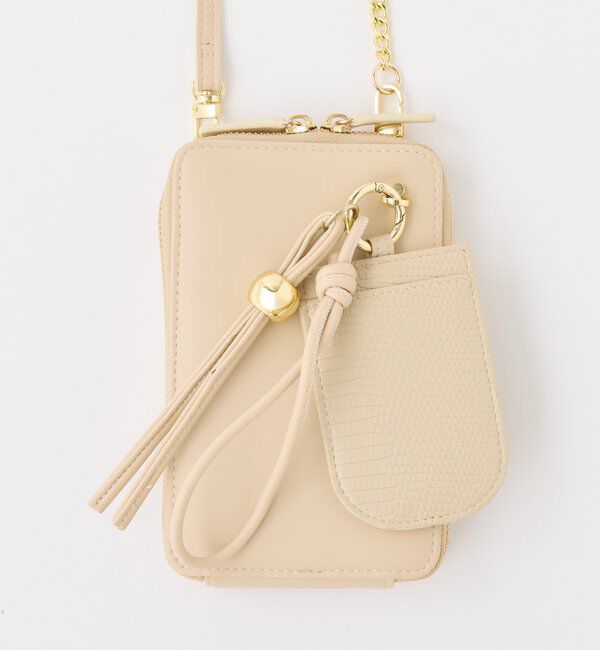  「【PAPILLONNER/パピヨネ】チャーム付きショルダーミニバッグ」|トートバッグ|