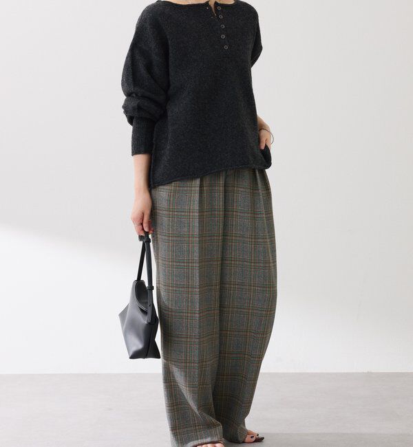  「2WAYヘンリーネックニット」|ニット・セーター|