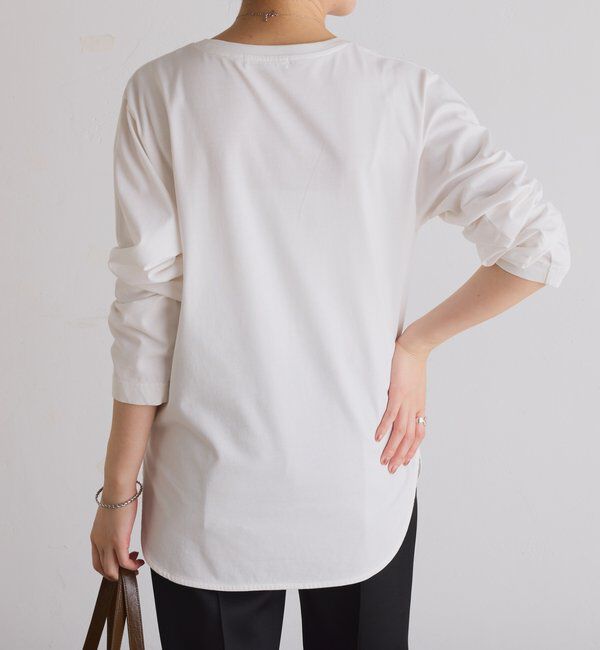  「plus soave ロゴロンT」|Tシャツ・カットソー|