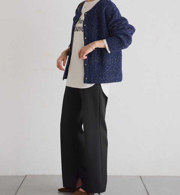  「plus soave ロゴロンT」|Tシャツ・カットソー|