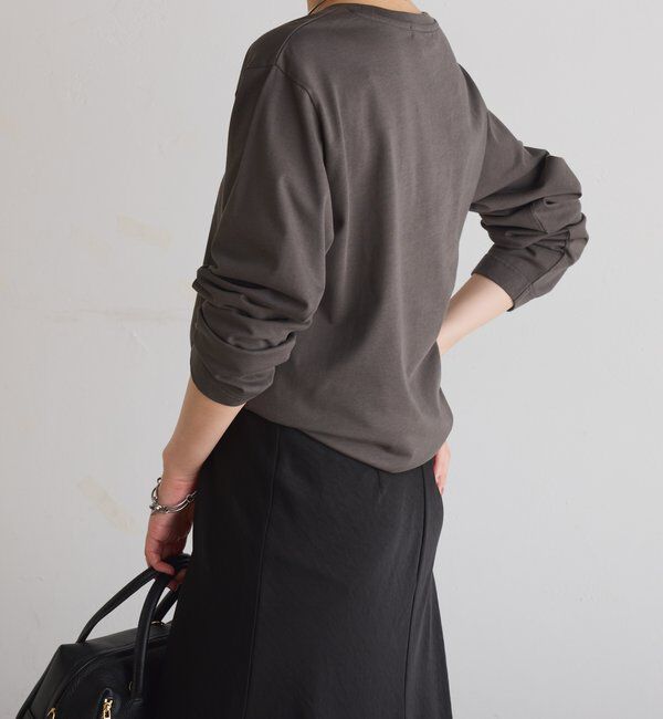  「plus soave ロゴロンT」|Tシャツ・カットソー|