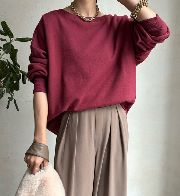  「【新色追加/毎年大人気！】裏毛スウェット」|Tシャツ・カットソー|