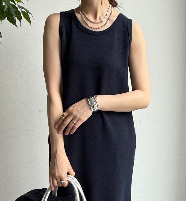  「【全骨格細見え】ブークレーダンボールタンクワンピース」|ワンピース|