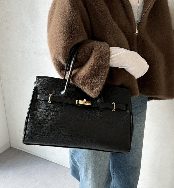  「【新色追加】レザートートバッグ」|トートバッグ|