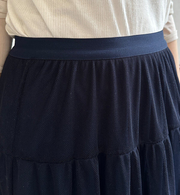  「【SAKURA @___saku14_ 企画】メッシュティアードスカート」|スカート|