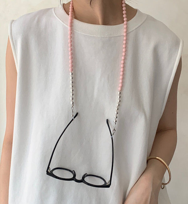  「2WAYサングラスチェーン/ネックレス」|ネックレス|