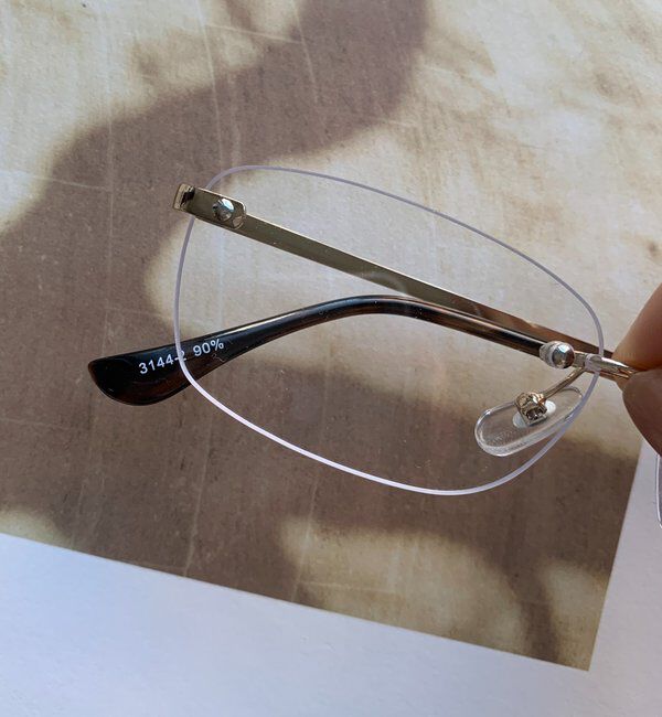  「フレームレスサングラス＋ケースセット」|サングラス|