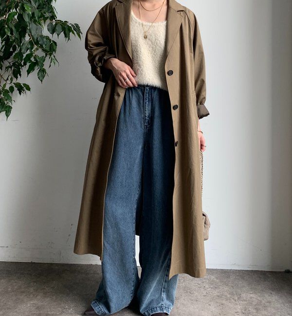  「ライナー付ロングトレンチコート」|その他|