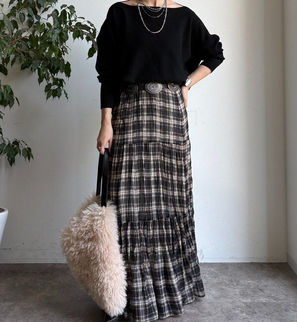  「ボートネックプルオーバー」|ニット・セーター|