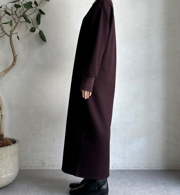  「ブークレーダンボールロングスリーブワンピース」|ワンピース|