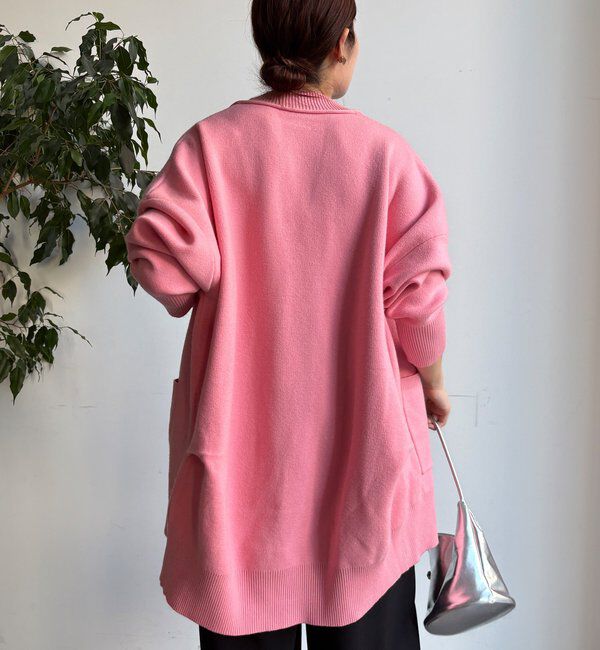  「マシーンウォッシャブルニットカーディガン」|カーディガン|