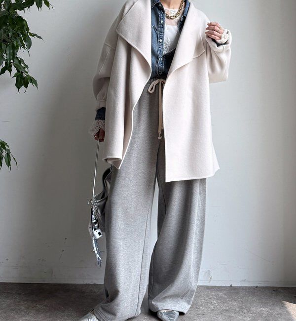  「ハンドメイドミドル丈コート」|その他|