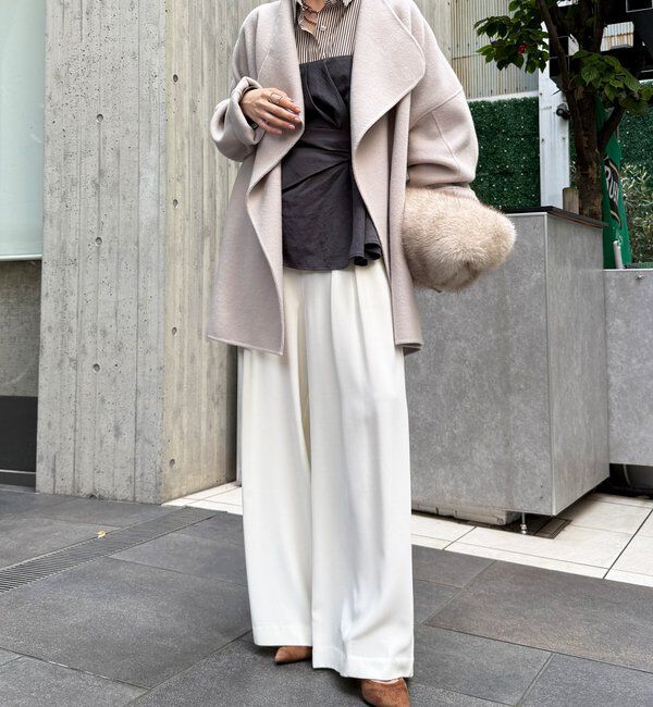  「ハンドメイドミドル丈コート」|その他|