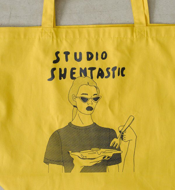  「【WHIMSIC】シェンタスティック スタジオシルクスクリーンプリントBAG」|トートバッグ|