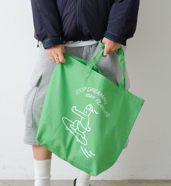  「【WHIMSIC】シェンタスティック スタジオシルクスクリーンプリントBAG」|トートバッグ|