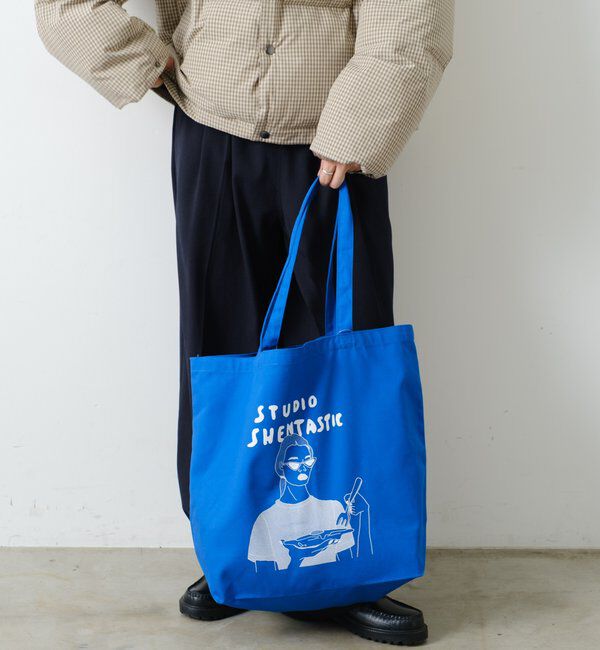  「【WHIMSIC】シェンタスティック スタジオシルクスクリーンプリントBAG」|トートバッグ|