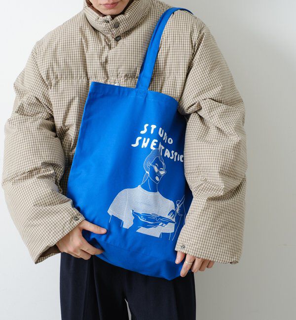  「【WHIMSIC】シェンタスティック スタジオシルクスクリーンプリントBAG」|トートバッグ|