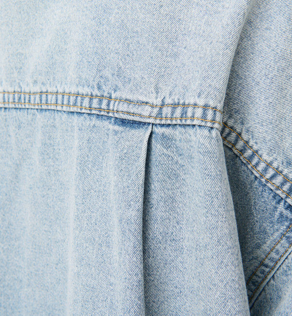  「【ベストセラー】【MONN.:.(モン)】ビッグデニムシャツ」|シャツ・ブラウス|