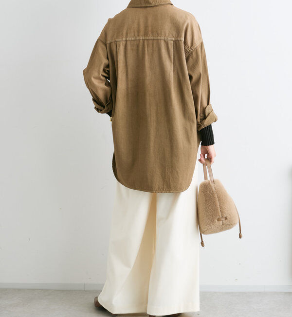  「【ベストセラー】【MONN.:.(モン)】ビッグデニムシャツ」|シャツ・ブラウス|