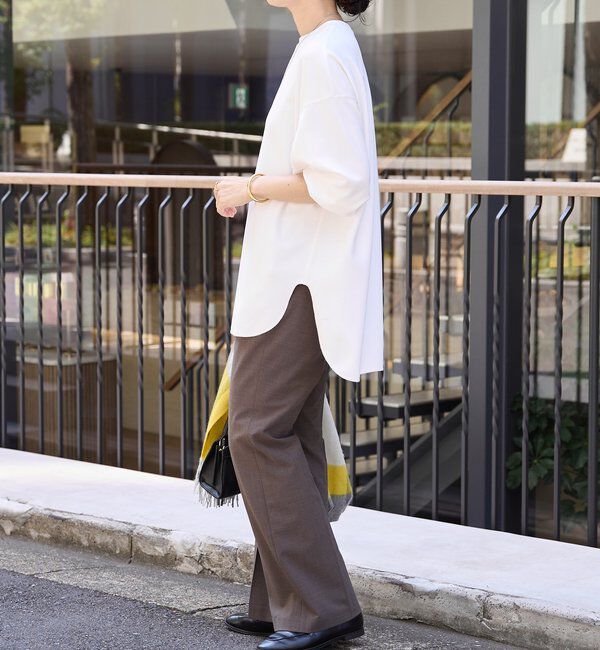  「カットジョーゼットライトプルオーバー」|Tシャツ・カットソー|