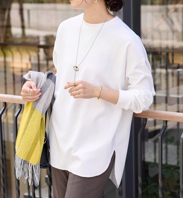  「カットジョーゼットライトプルオーバー」|Tシャツ・カットソー|