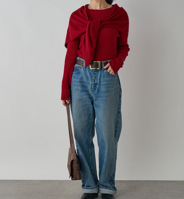  「【MONN.:.(モン)】RIB KNIT」|ニット・セーター|