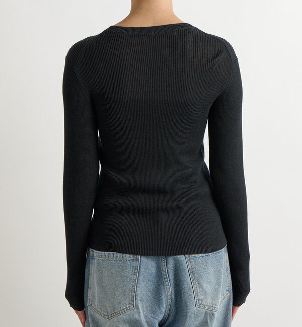  「【MONN.:.(モン)】RIB KNIT」|ニット・セーター|