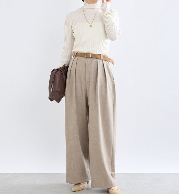  「【収納力◎】ロングハンドルレザーボストン」|ショルダー・メッセンジャー|