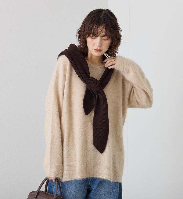  「ニットフード」|マフラー|