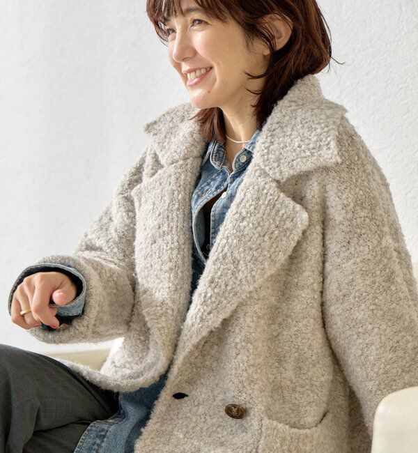  「【インフルエンサーYossshiiii企画】ボアライクコーディガン」|カーディガン|