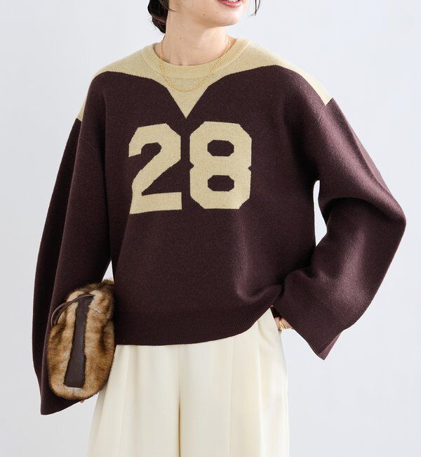  「【a Nice （ア ・ニース）】ナンバリングニット」|ニット・セーター|