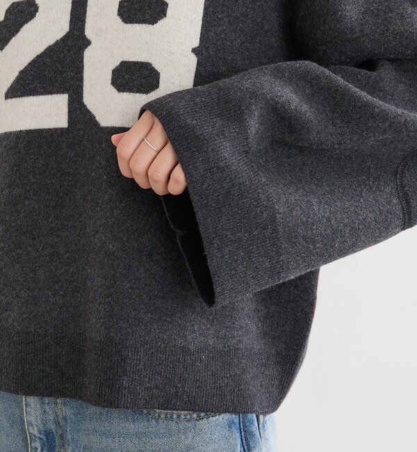  「【a Nice （ア ・ニース）】ナンバリングニット」|ニット・セーター|