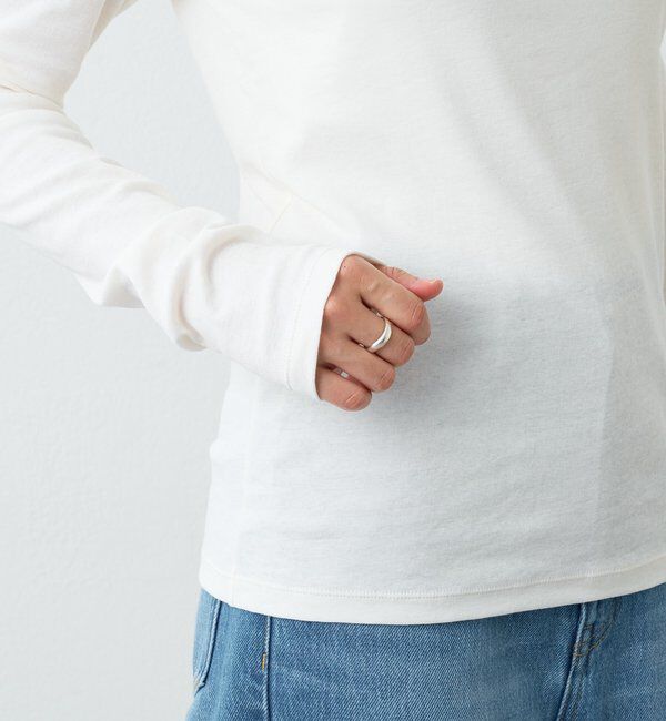  「ガーゼフライスタートルカットソー」|Tシャツ・カットソー|